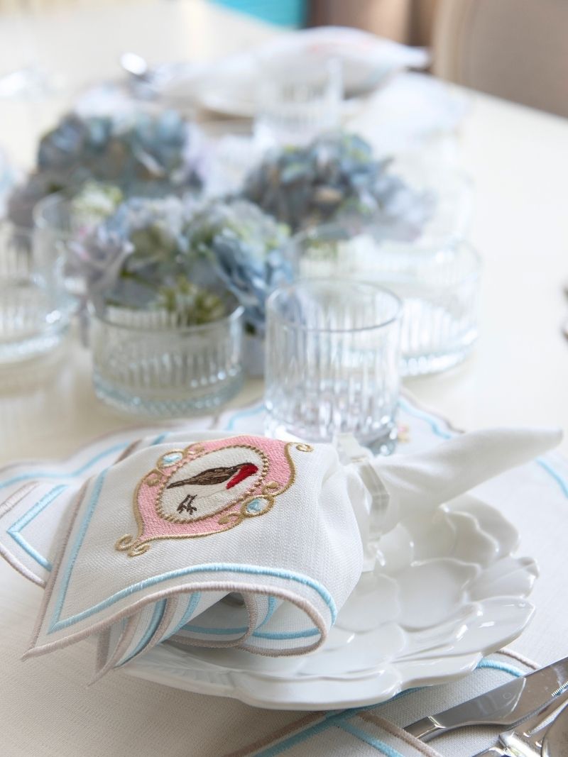 Pip Studio Love Birds Uyumlu Yemek Peçetesi