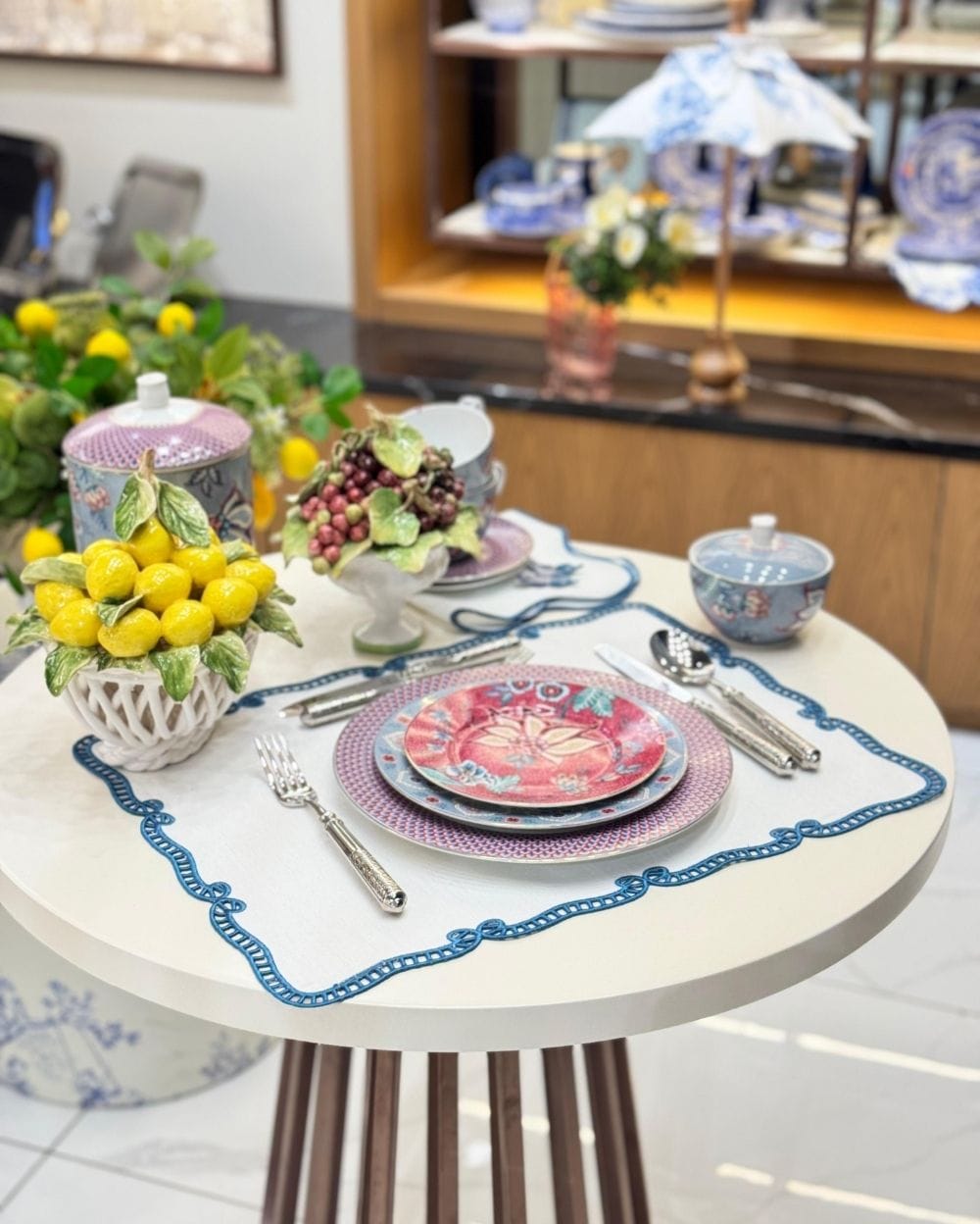 Beyaz İş Ameri̇kan Servi̇s İndi̇go Mavi̇ amerikan servis - Casare