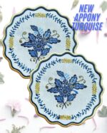 Herend Appony Turquise Kokteyl Peçetesi̇ detay görünümü