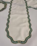 Turuncu Herend Appony Uyumlu Runner detay görünümü