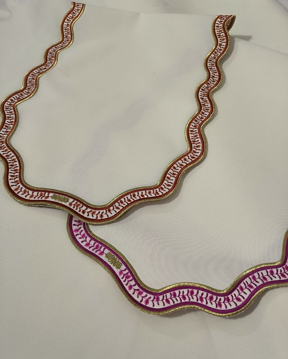 Turuncu Herend Appony Uyumlu Runner - Casare