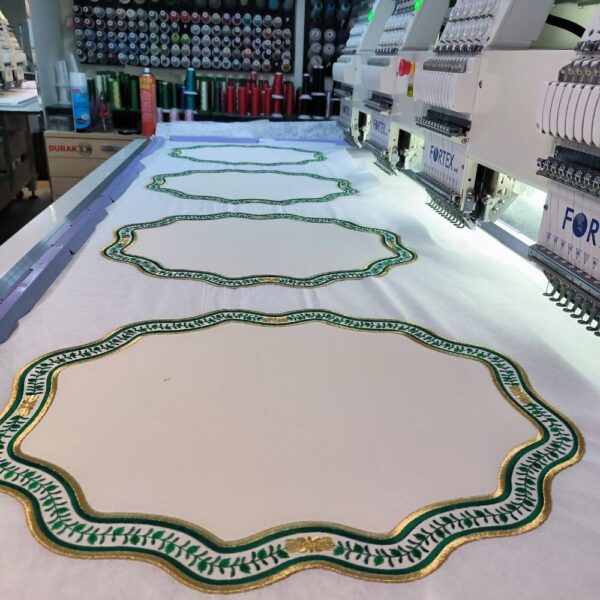 Yeşi̇l Herend Appony Uyumlu Ameri̇kan Servi̇s - görsel 5