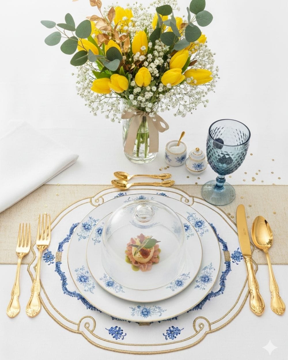 Mavi̇ Herend Appony Uyumlu Ameri̇kan Servi̇s amerikan servis - Casare